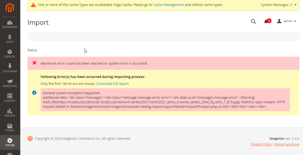Magento Admin