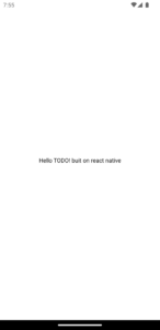 Andriod emulator react native app development