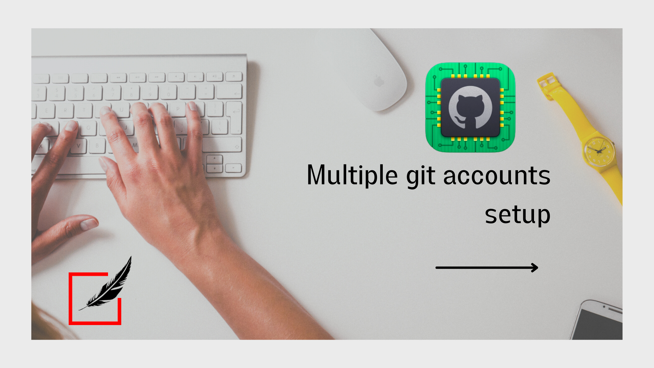 Multiple git accounts setup